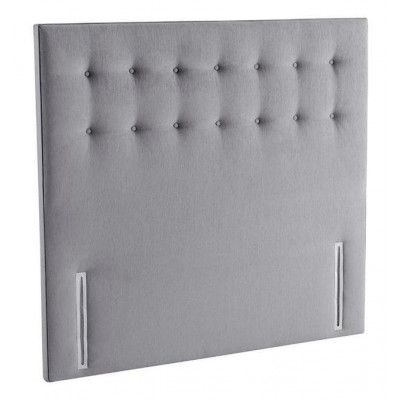 Silentnight Alaro Small Double Headboard - Soft Grey