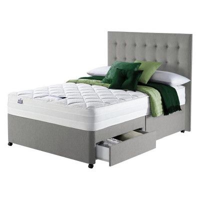 Silentnight Knightly 2000 Luxury Superking 2 Drw Divan Bed