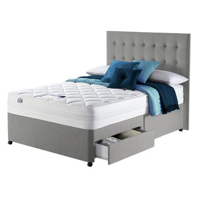 Silentnight Knightly 2000 Memory Superking 2 Drawer Divan
