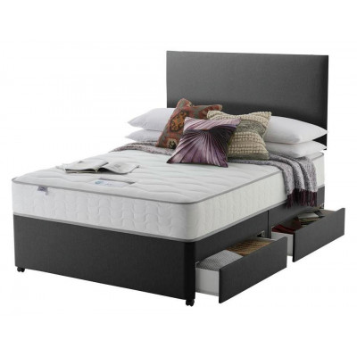 Silentnight Middleton 800 PKT Comfort 4DRW Ccoal Double
