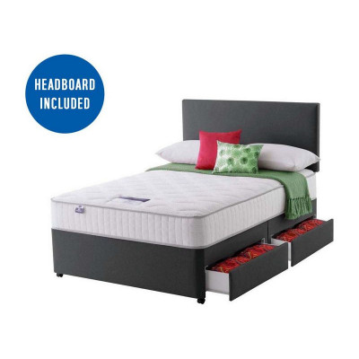 Silentnight Middleton 800 PKT Memory 4DRW Ccoal King Size