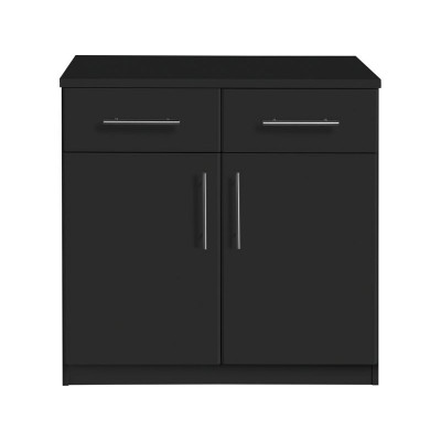 AH ANDERSON BLACK 2DR 2DRW SIDEBOARD