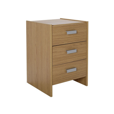 AH CAPELLA 3DRW BEDSIDE OAK EFFECT