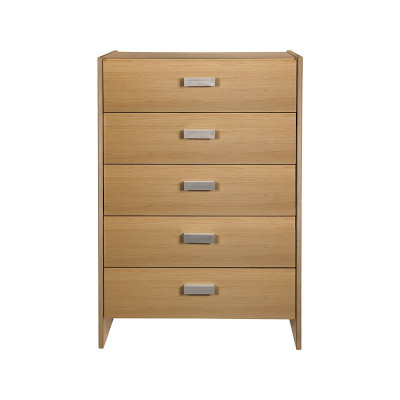 AH CAPELLA 5 DRW CHEST OAK EFFECT