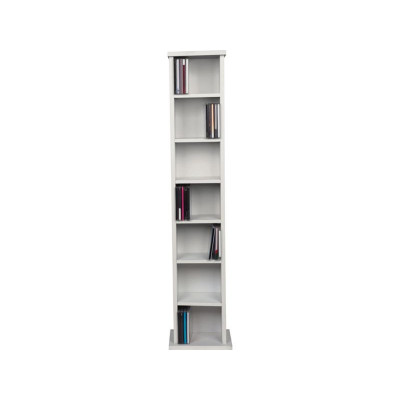 Argos Home Maine CD and DVD Storage unit - White wood effect