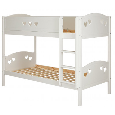 Habitat Mia Single Bunk Bed Frame - White