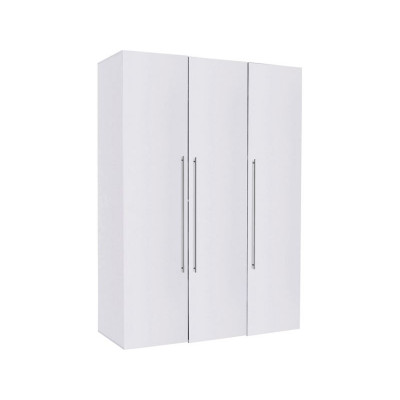 Habitat Atlas 3 Door Tall Wardrobe - White