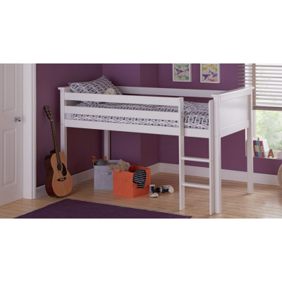 Habitat Brooklyn Mid Sleeper Bed Frame - White