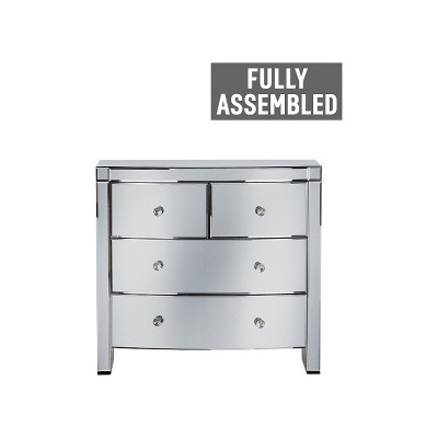 Argos Home Canzano 4 Drawer Mirrored Chest of Drawers