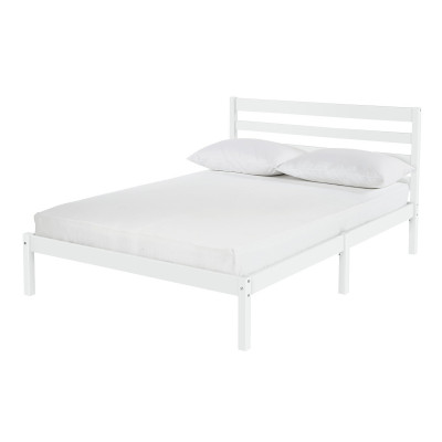 Argos Home Kaycie Double Wooden Bed Frame - White