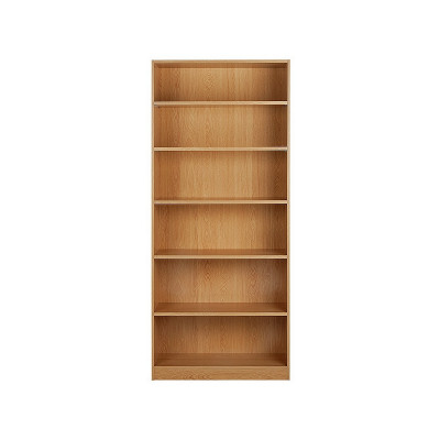 Argos Home Maine 5 Shelf Wide Deep Bookcase - Beech Effect