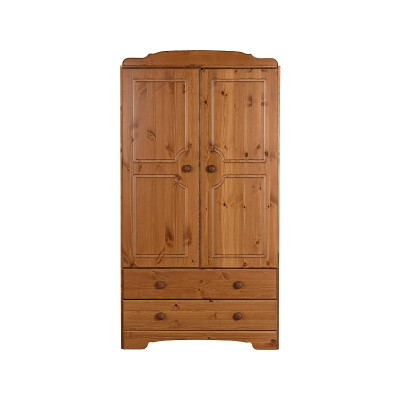 Argos Home Nordic 2 Door 2 Drawer Short Wardrobe - Pine