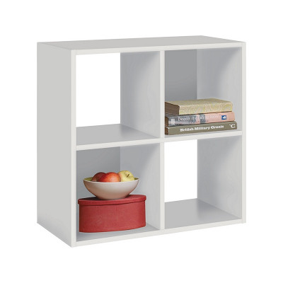 HABITAT SQUARES WHITE 4 CUBE UNIT