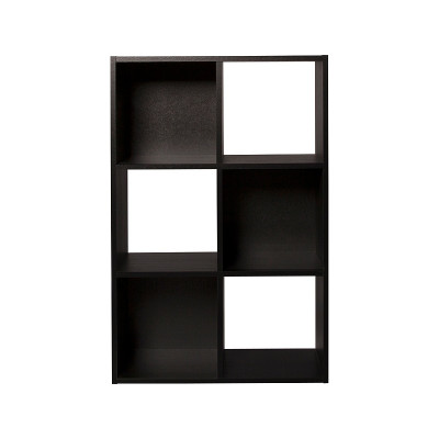 HABITAT SQUARES BLACK 6 CUBE UNIT