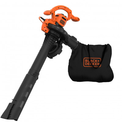 Black + Decker Corded Leaf Blower & Garden Vac - 2600W