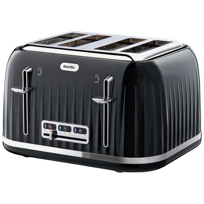 BREVILLE IMPRESSIONS 4SL TOASTER BLK