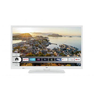 Bush 24 Inch Smart HD Ready HDR LED TV / DVD Combi - White