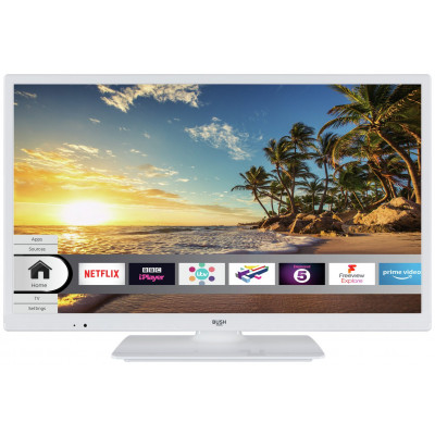 Bush 24 Inch Smart HD Ready TV / DVD Combi - White