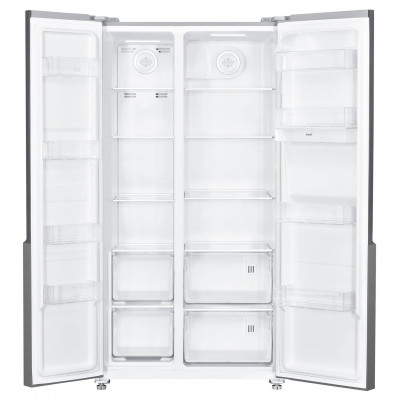Bush MSBSWTDX20 American Fridge Freezer - Stainless Steel
