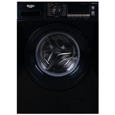 Bush WDSAE107B 9KG/10KG 1500 Spin Washer Dryer - Black