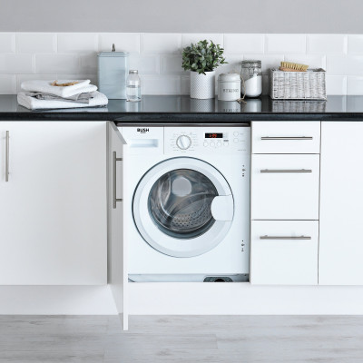 Bush WMNSINT714W Integrated 7KG 1400 Washing Machine - White