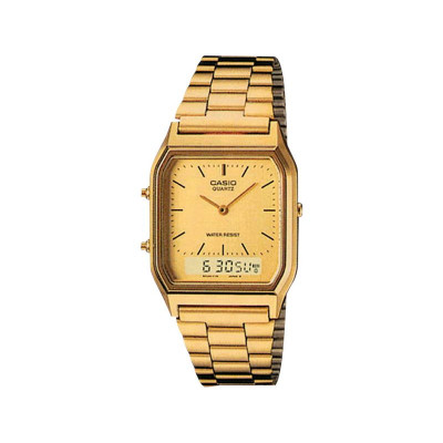 Casio Men's Gold Stainless Steel Bracelet Watch
