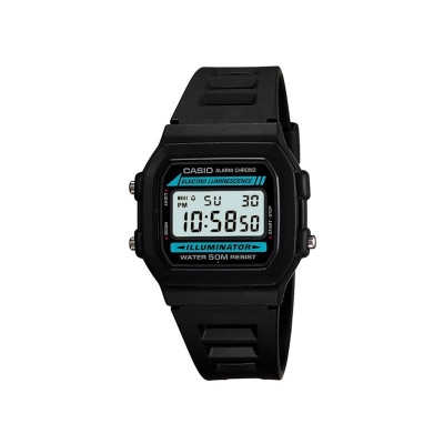Casio Men's  Chronograph Black Resin Strap Watch