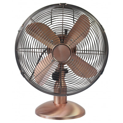 CHALLENGE 12 INCH COPPER OSC DESK FAN