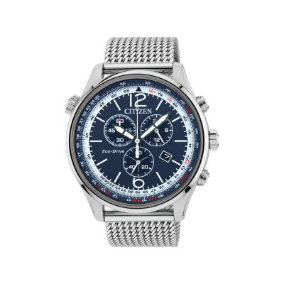 Citizen Eco-Drive Men's Chronograph Stainless Steel Watch
