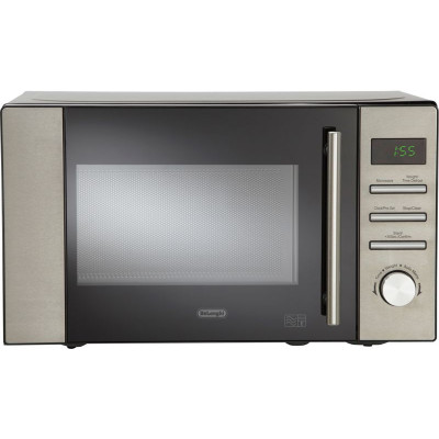 De'Longhi 800W Standard Microwave AM82 - Stainless Steel