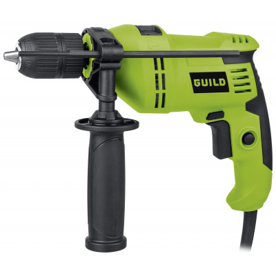 Guild 13mm Keyless Corded Hammer Drill - 600W