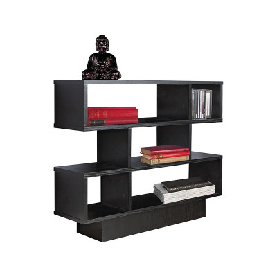 Habitat Cubes Short Shallow Shelving Unit - Black