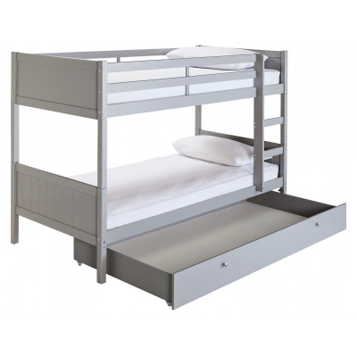 Habitat Detachable Bunk Bed Frame with Drawer - Grey