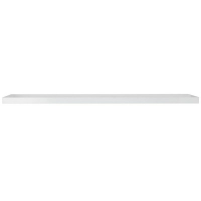 Habitat Jak 120cm Floating Shelf - High White Gloss