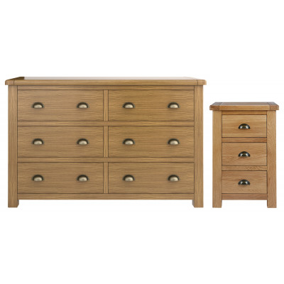 HAB KENT BSIDE&3+3 DRW PCK OAK&OAK VENE