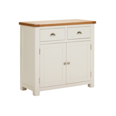 HABITAT KENT OAK CREAM SMALL SIDEBOARD