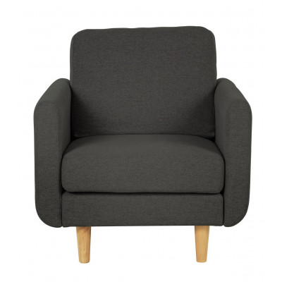Habitat Remi Fabric Armchair in a Box - Charcoal