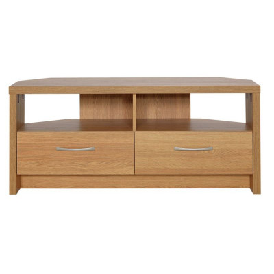 HAB VENICE OAK EFF  LRG CRN 2DRW TV UNIT