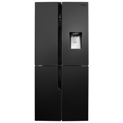 HISENSE RQ560N4WB1 4DR FFREEZER BLK COMP