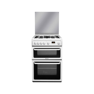 HOTPOINT HAGL60P COOKER WHT INS