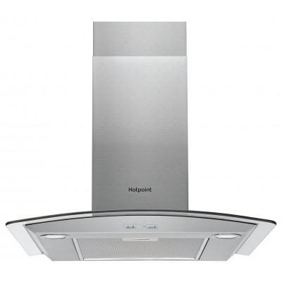 Hotpoint PHGC6.4 FLMX 60cm Cooker Hood - Stainless Steel