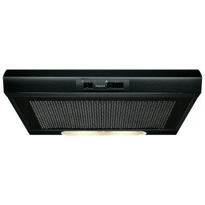 Hotpoint PSLMO65FLSK 59.9cm Cooker Hood - Black