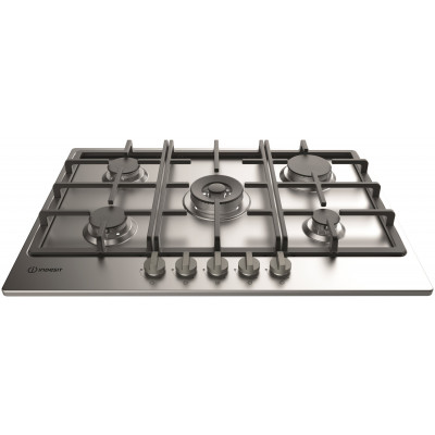 Indesit THP751WIXI Gas Hob - Stainless Steel