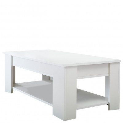 Lifting Coffee Table - White