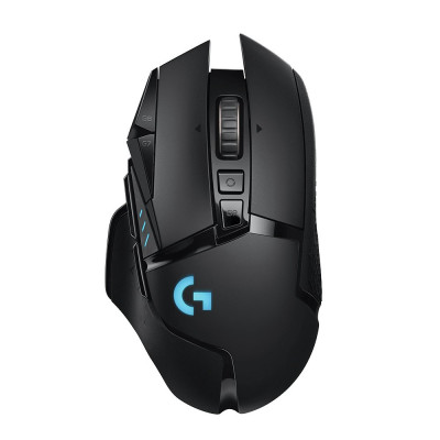 Logitech G502 Hero Lightspeed Wireless Gaming Mouse - Black