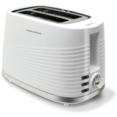 M RICH DUNE 2SL TOASTER WHT