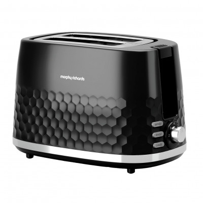 Morphy Richards 220031 Hive 2 Slice Toaster - Black