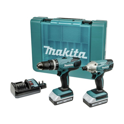 MAKITA 18V COMBI & IMPCT DRIVER TWIN PCK