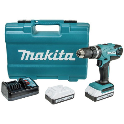 MAKITA 18V COMBI AND 74PC ACC SET