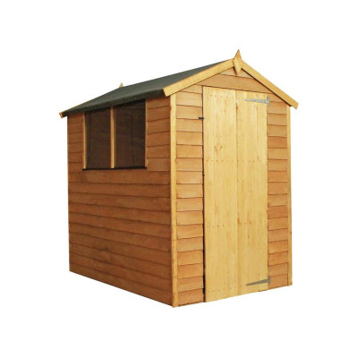 Mercia Wooden 6 x 4ft Overlap Garden Shed